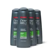 Dove Men+Care 2 in 1 Shampoo Conditioner, Fresh Clean, 12 oz, 4 count Fortifying