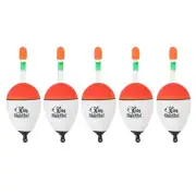 1oz Fishing Bobbers, 5 Pack EVA Fishing Float, White