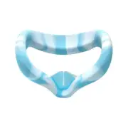 Silicone Vr Eye Cover For Oculus Quest 2 - Anti-Sweat - White Blue