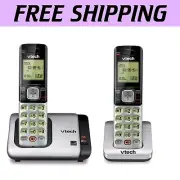2-Handset Cordless Phone with Caller ID, Full Duplex Speaker & ECO Mode