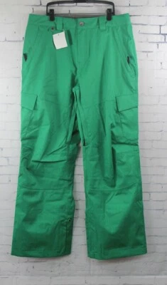 Bonfire Kane Ski and Snowboard Pants, Men's Large, Sprig Green New