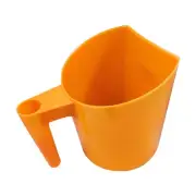 iPetz Feed Scoop Measures Hard Feeds for Horses Orange Large 1.9kg