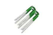 Prime Turf Artificial Grass 100pcs Synthetic Pins Fake Lawn Turf Weed Mat Pegs Joining Tape