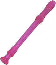 Vaguelly Music Flute Recorder Hole Abs Soprano Descant Boys and Girls Musical Instruments Wood Flute Easy Learning Playing Random
