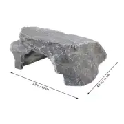 Rockery Decoration Turtle Tank Accessories Resin Reptile Hideout