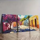 3pcs Deco Modern Contemporary Wooden Frame WrappeWall Art Canvas Unframed/Framed