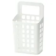 VARIERA waste bin, white, 10 l