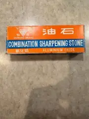 Vintage Diamond Brand Combination Sharpening Stone | Aluminum Oxide