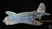 SB2C HELLDIVER DIVE BOMBER LAPEL HAT PIN UP CURTISS US NAVY MARINES TIE TAC*
