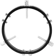 90/100/110/120/130mm Three-Point Fixed Ring Black Astronomical Telescope Accessories(100mm)