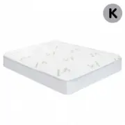 Fitted Bamboo Mattress Protector Underlay King Size