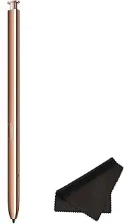 Samsung S-Pen Replacement for Galaxy Note 20 and Note20 Ultra 5G S Pen Stylus, Bluetooth (EJ-PN980), Includes Microfiber Cloth - Bulk Packaging - (Copper)