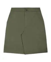 Golden Goose Kids Logo Embroidered Shorts 14Y,12Y Green