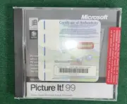 MICROSOFT PICTURE IT! 99 WINDOWS 98 PC SOFTWARE WITH CERTIFICATE OF AUTHENTICITY