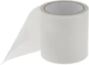 X AUTOHAUX 1 Roll Universal Underbelly Tape Waterproof 19.69ftx3.94 Flex Belly Tape with Permanent Sealing Adhesive for RV Mobile Home, Tear Repair Patch White