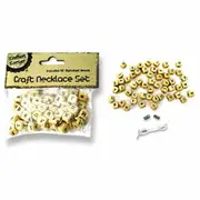 Krafters Korner Wooden Alphabet Beads 50 Pack