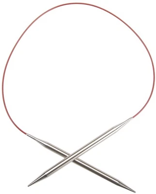 ChiaoGoo Red Lace Stainless Circular Knitting Needles 24"-Size 1/2.25mm