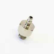 1pc Nickel Plated Brass 5/64" ID Hose Barb x 10-32 UNF MettleAir 125NP-564U10-SB