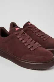 Runner K21 Burgundy nubuck sneakers for women