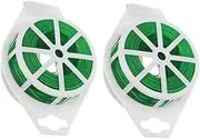 FONDOTIN 2Rolls Multi Purpose Garden Ties Each Durable Plant Binding Wire for Supporting Vines and Climbing Plants Versatile Gardening Straps for Tomatoes Flowers