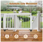 Heavy Duty Sliding Gate Kit for Smooth Secure Operation Black New