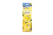2PK Bin Freshener & Deodoriser Stick On Dustbin Fresh Cleaning Scents Lemon
