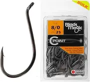 Black Magic C-Point Suicide Hooks Bulk Pack 8/0 Qty 25