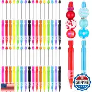 Beadable Mechanical Pencil Back to School Pens Mini Drawing Beadable Pencil P