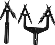 ORFOFE Rotary Cultivator Tool 1 Set Garden Tiller Scarification Tools for Grass Lawn Aerator Soil Loosener