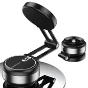 Electric Car Suction Cup Magnetic Phone Holder Adjustable Vacuum Phone Rack
