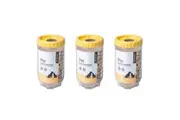 3x Locknlock 1L Airtight Cat Dog Pet Interlock Wet Dry Food Treat Storage Yellow