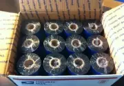 4.33 x 1476 Thermal Transfer Ribbon 110x450 Wax 12 rolls Compatible with Zebra