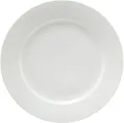 Maxwell & Williams White Basics Rim Dinner Plate, 27.5cm Diameter (Set of 4)