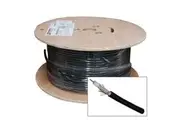 Dynamix C-RG6-305 BK 75 Ohm RG6 Shielded Cable Roll - 305m - Black 16 AWG Solid