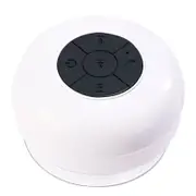 Mobax Mini Portable Large Suction Cup Bluetooth Speaker Stereo Music Outdoor White