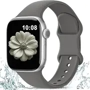 Higgs Flower Engraving Replacement Strap Compatible with Apple Watch Strap 41 mm 40 mm 38 mm 44 mm 45 mm 49 mm 42 mm Women Men Soft Silicone Sports Bracelets for iWatch Series Ultra 8 SE 7 6 5 4 3 2 1