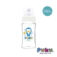 在飛比找蝦皮購物優惠-puku玻璃奶瓶240ml