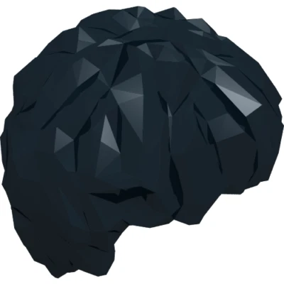 LEGO® Part 10048 - Minifigure, Hair Tousled