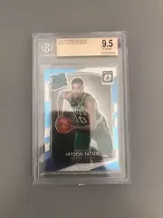 Jayson Tatum 2017-18 Panini Donruss Optic #198 Rated Rookie BGS 9.5 - Celtics