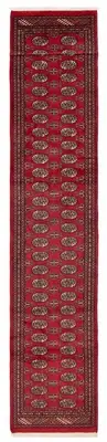 Traditional Hand-Knotted Runner Rug 2'6" x 15'3" Wool Carpet