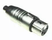 XLR (female) to RCA (female) - unbalanced