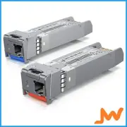 Ubiquiti LC Single-Mode Optical Module 10Gbps Bidirectional (2-Pack)