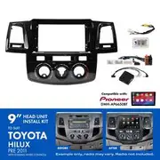Aerpro 9" Multimedia Receiver Head Unit Kit to suit Toyota Hilux Pre 2011 - AKTO9