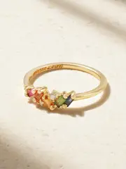 [Suzanne Kalan] Suzanne Kalan - 18-karat Gold, Sapphire And Diamond Ring - 7 1/2 7 1/2 Gold