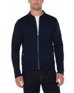 Liverpool Los Angeles Zip Front Bomber Jacket