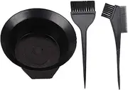 3 Pcs Hair Coloring Brush and Bowl, Hair Dye Coloring Kit, Hair Coloring Tools, for Home Coloring