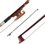 Pernambuco 4/4 Full Size Violin Fiddle Bow Well d Horn Style Black