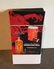 Set of 19 Fireball Whisky Table Tents Drink Recipes Canadian Cinnamon Whisky