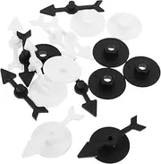 Yardwe Rotating Game Pointers 10pcs Plastic for Educational Activities Classroom Use