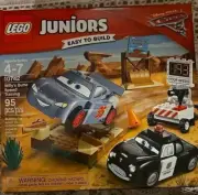 LEGO JUNIORS CARS 3 WILLY'S BUTTE SPEED TRAINING KIT 10742 95 PCS NIB 2017